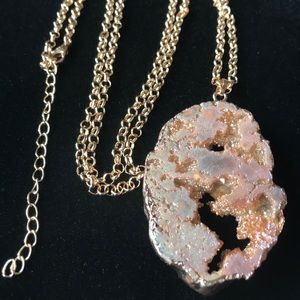 14k Gold Plated Rainbow Druzy